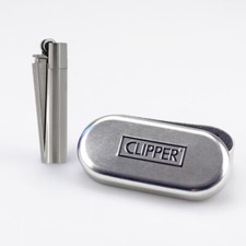 Peppiges silbernes Clipper