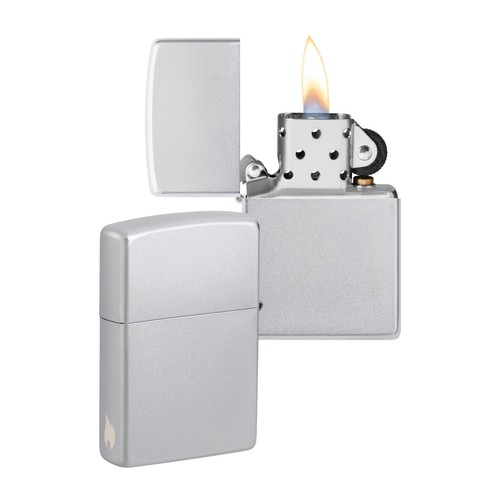 Zippo sturmfeuerzeug satin - sturmfeuerzeug,