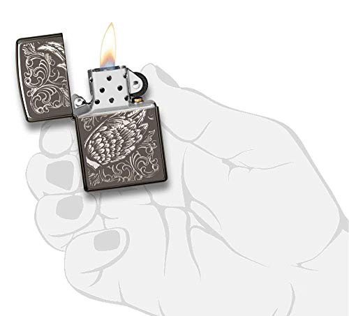 Zippo sturmfeuerzeug black ice - zippo,