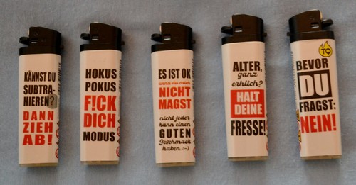 Feuerzeuge streichhölzer - feuerzeuge, +