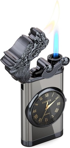 Feuerzeug mit uhr cooles - feuerzeug,
