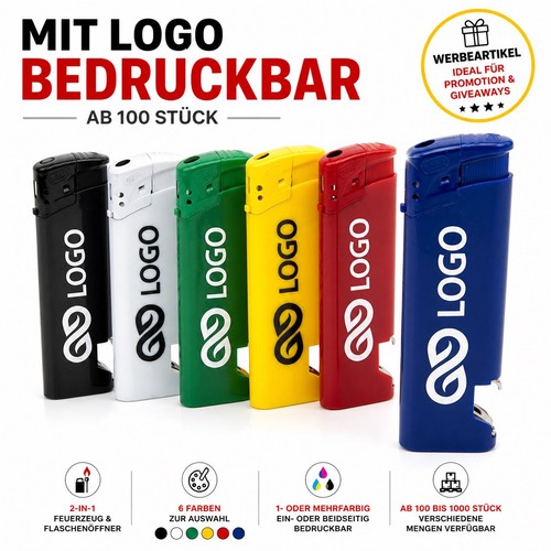 Feuerzeug bedrucken mit logo - feuerzeug,