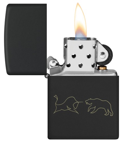 Zippo sturmfeuerzeug bull and - sturmfeuerzeug,