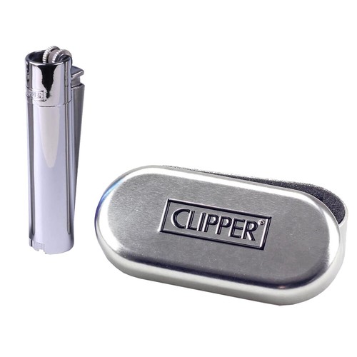 Clipper gasfeuerzeug silber - gasfeuerzeug,
