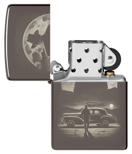 Zippo sturmfeuerzeug black ice - zippo,